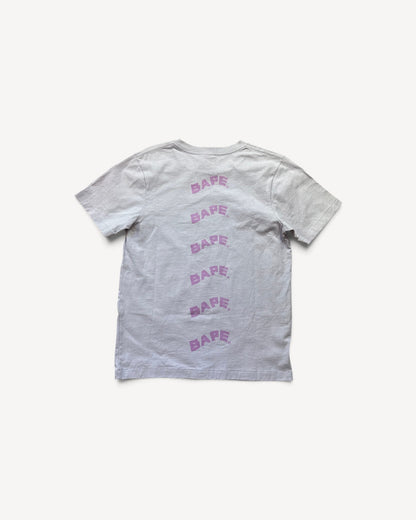BAPE PINK T-SHIRT (XS)