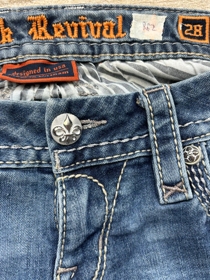 ROCK REVIVAL JEANS W28 L32 #RR2