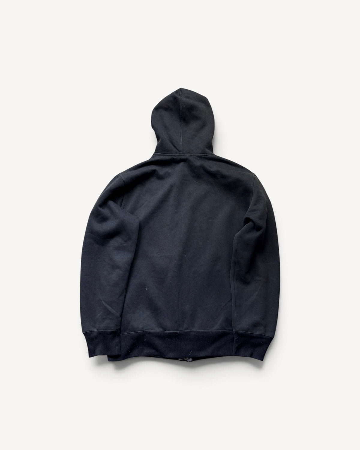 RALPH LAUREN BLACK ZIP UP HOODIE (L)
