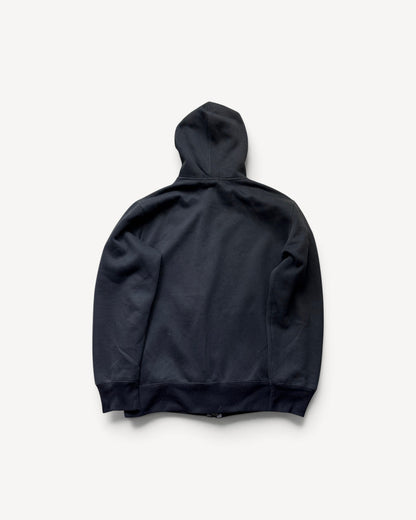 RALPH LAUREN BLACK ZIP UP HOODIE (L)