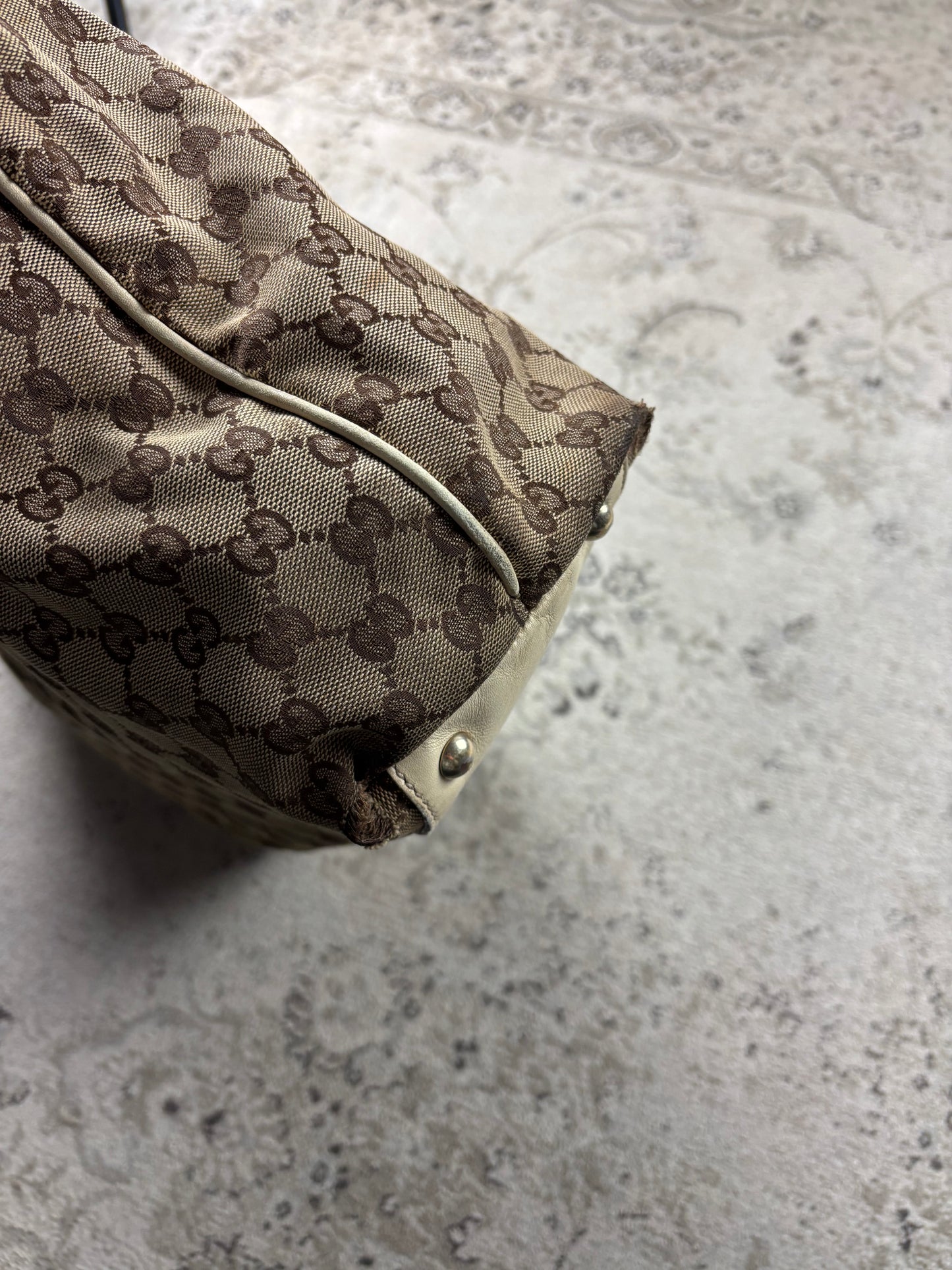 GUCCI MONOGRAM BRITT BAG