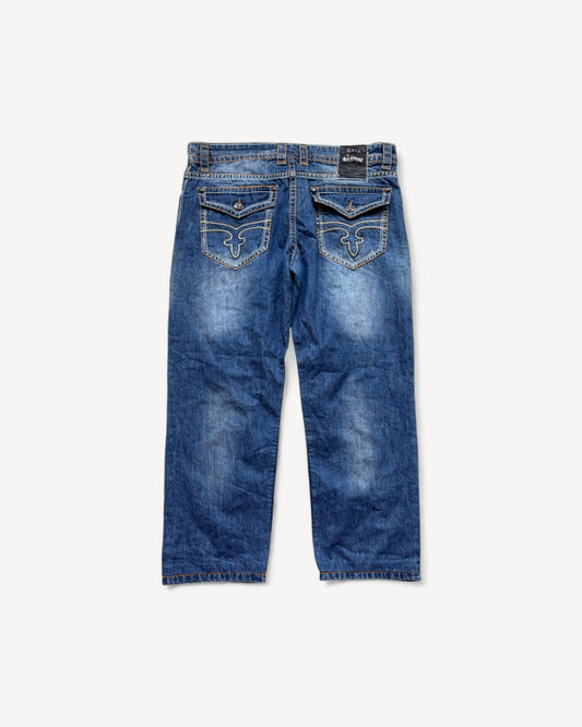 ROCK REVIVAL JEANS W36 L30 #RR23