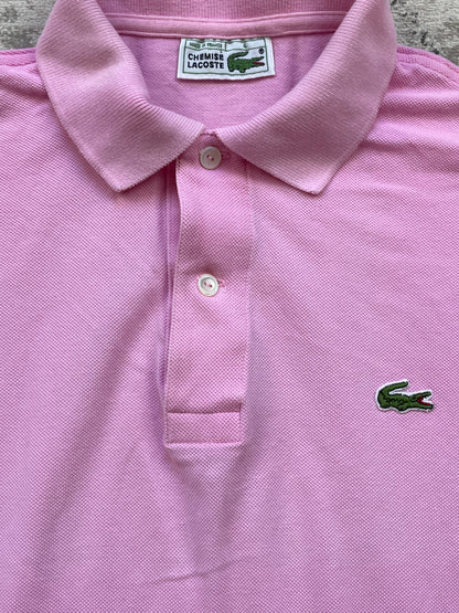 LACOSTE POLO SHIRT PINK (M)