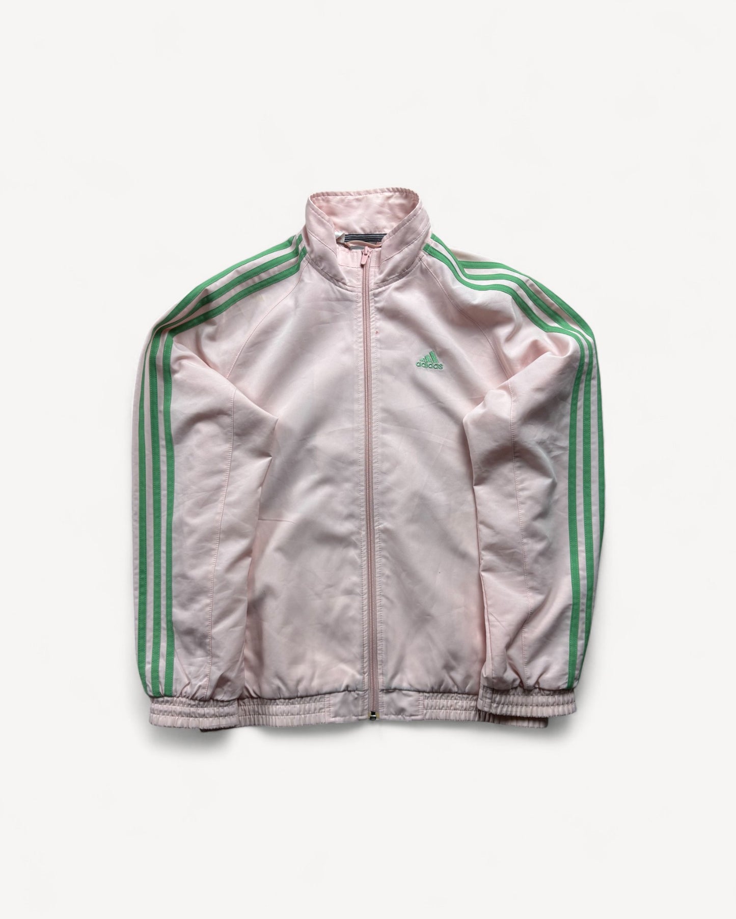 ADIDAS PINK ZIP UP VEST (M)