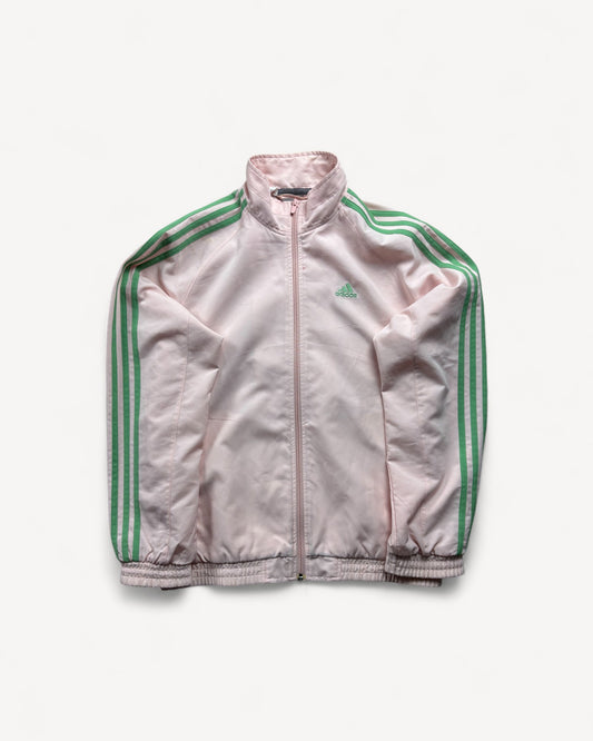 ADIDAS PINK ZIP UP VEST (M)