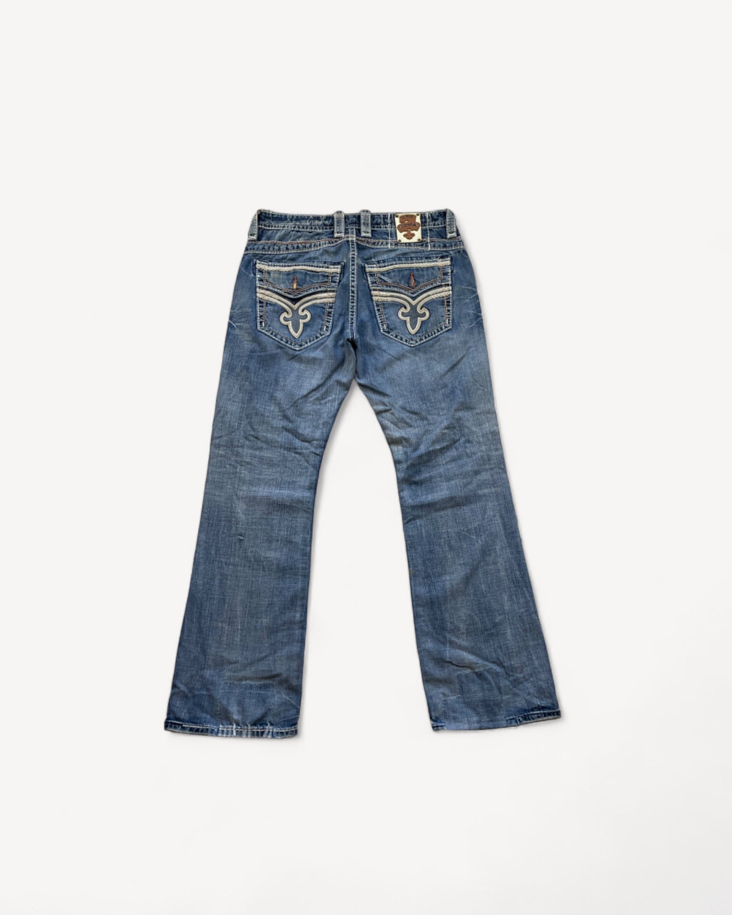 ROCK REVIVAL JEANS W33 L34 #RR12