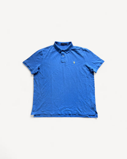 RALPH LAUREN POLO SHIRT BABYBLUE (L)