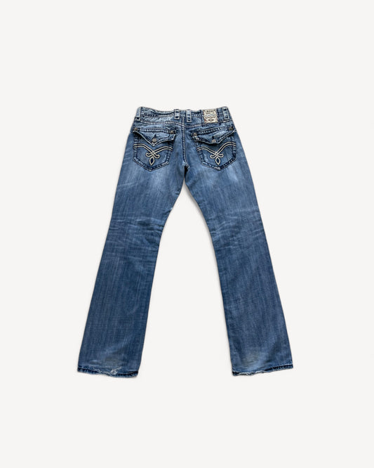 ROCK REVIVAL JEANS W32 L34 #RR8