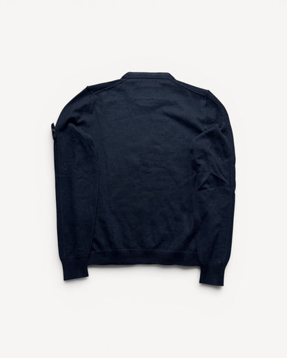 STONE ISLAND BLACK KNIT (S)