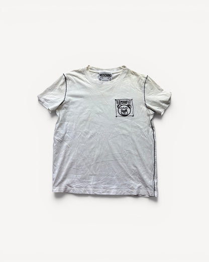 MOSCHINO WHITE T-SHIRT (S)