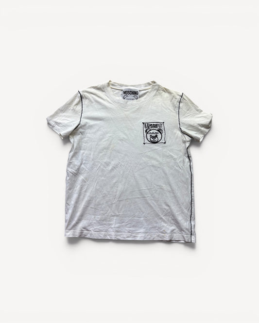 MOSCHINO WHITE T-SHIRT (S)