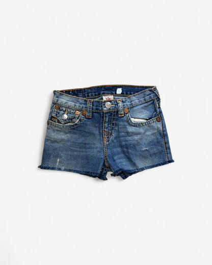 TRUE RELIGION HOT PANT W23 #S1