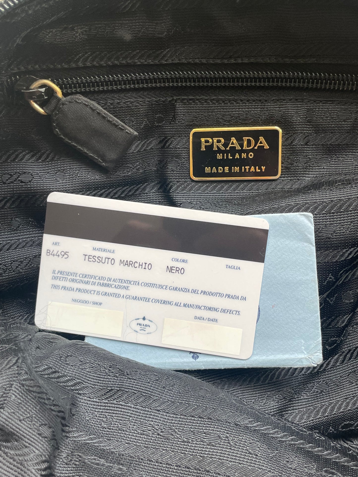 PRADA BLACK BAG