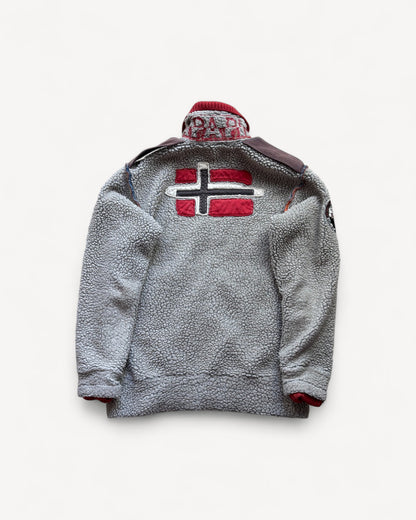 NAPAPIJRI FLEECE ZIP UP VEST (M)
