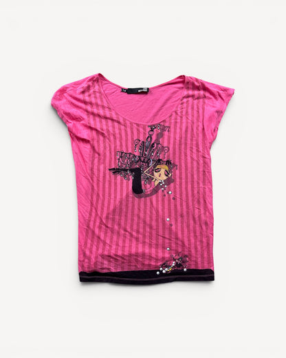 MOSCHINO WOMEN T-SHIRT (L)