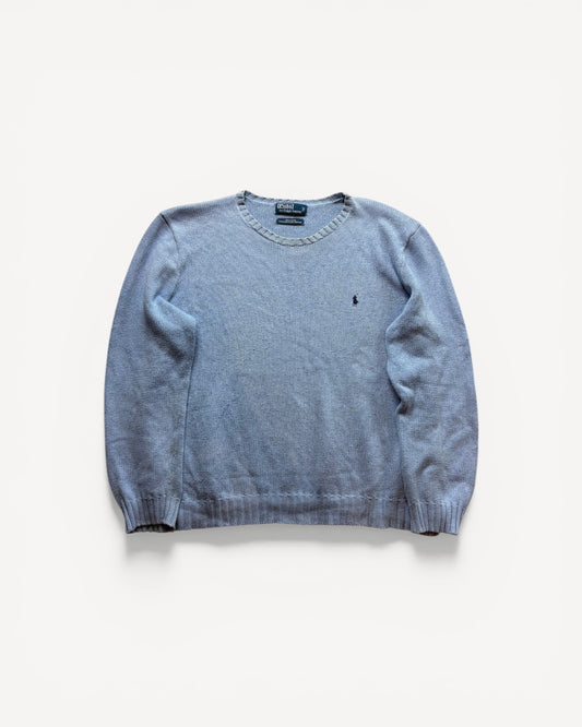 RALPH LAUREN BABYBLUE KNIT (L)