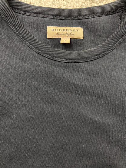 BURBERRY BLACK SWEATER (S)