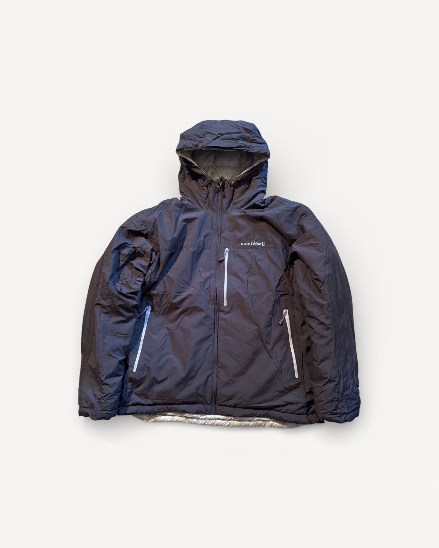 MONTBELL WHITE REVERSIBLE PUFFER JACKET (XL)