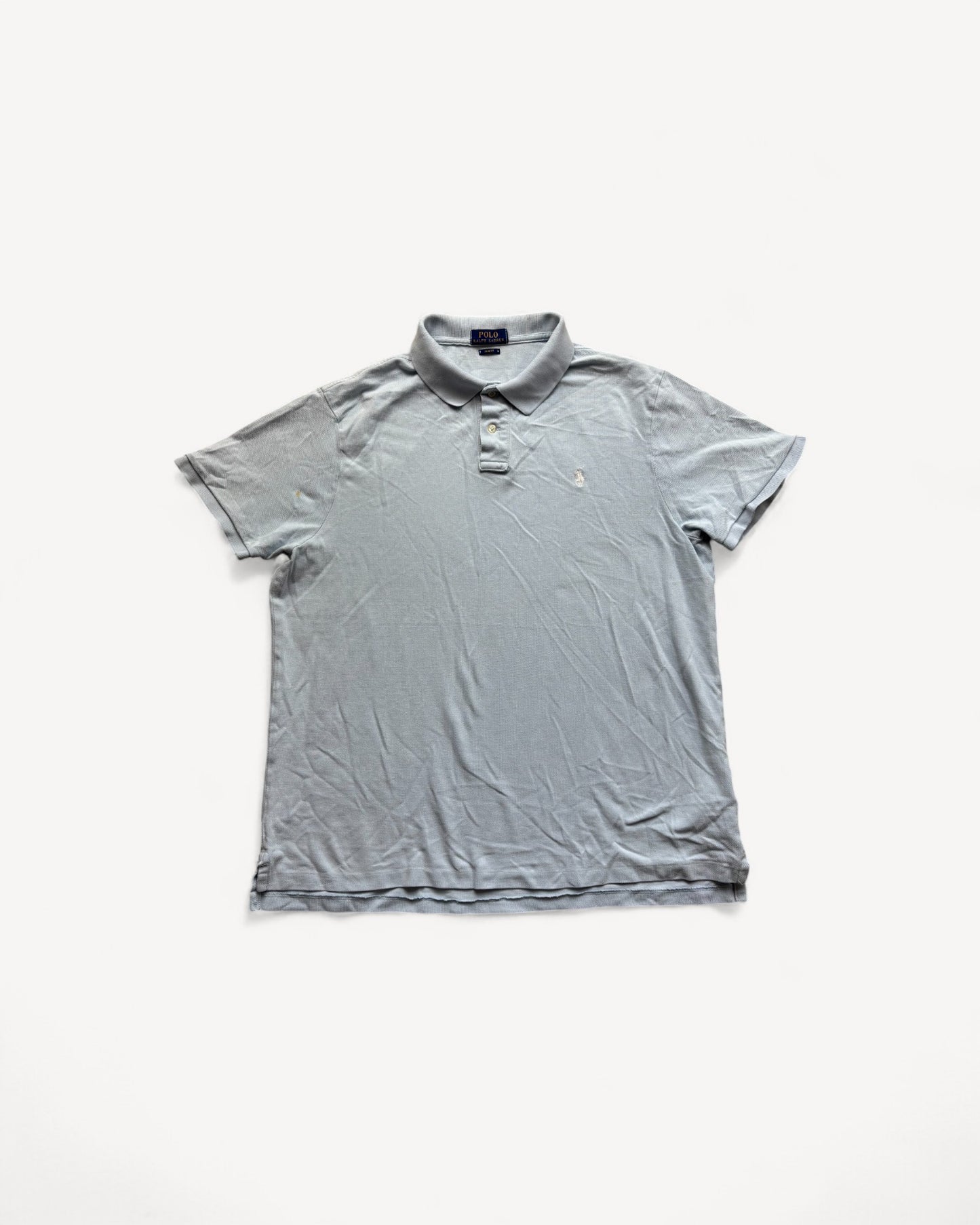 RALPH LAUREN POLO SHIRT BABYBLUE (L/XL)