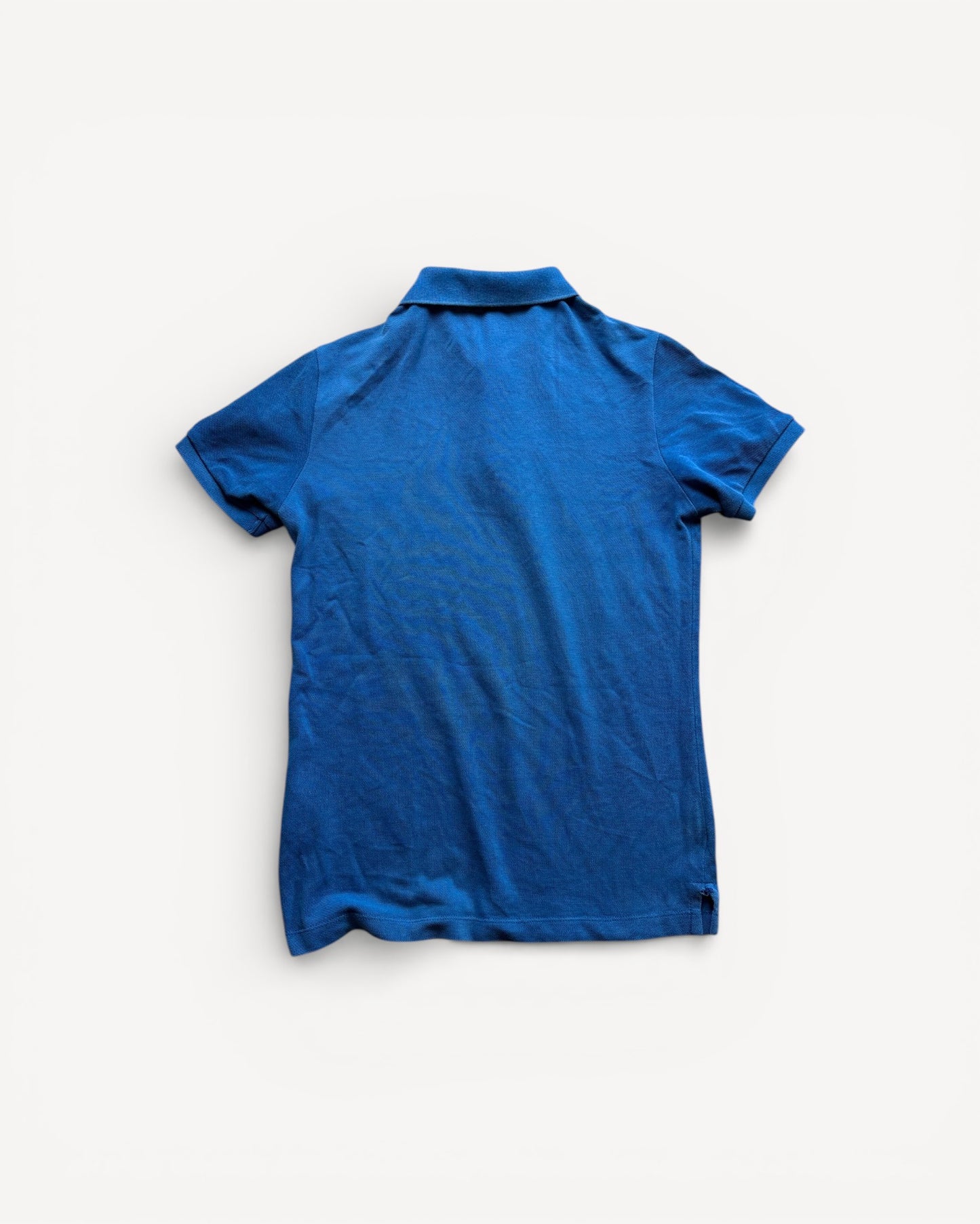 BURBERRY BLUE POLO SHIRT (XS)