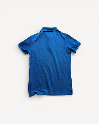 BURBERRY BLUE POLO SHIRT (XS)