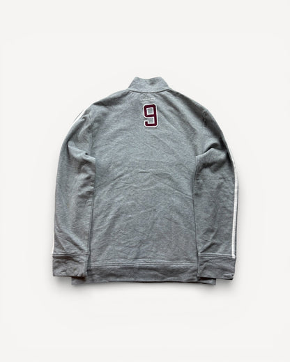 BURBERRY GREY ZIP UP VEST (S)