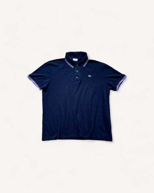 LACOSTE POLO SHIRT NAVY (L)