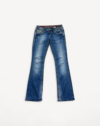 ROCK REVIVAL JEANS W27 L32 #RR1