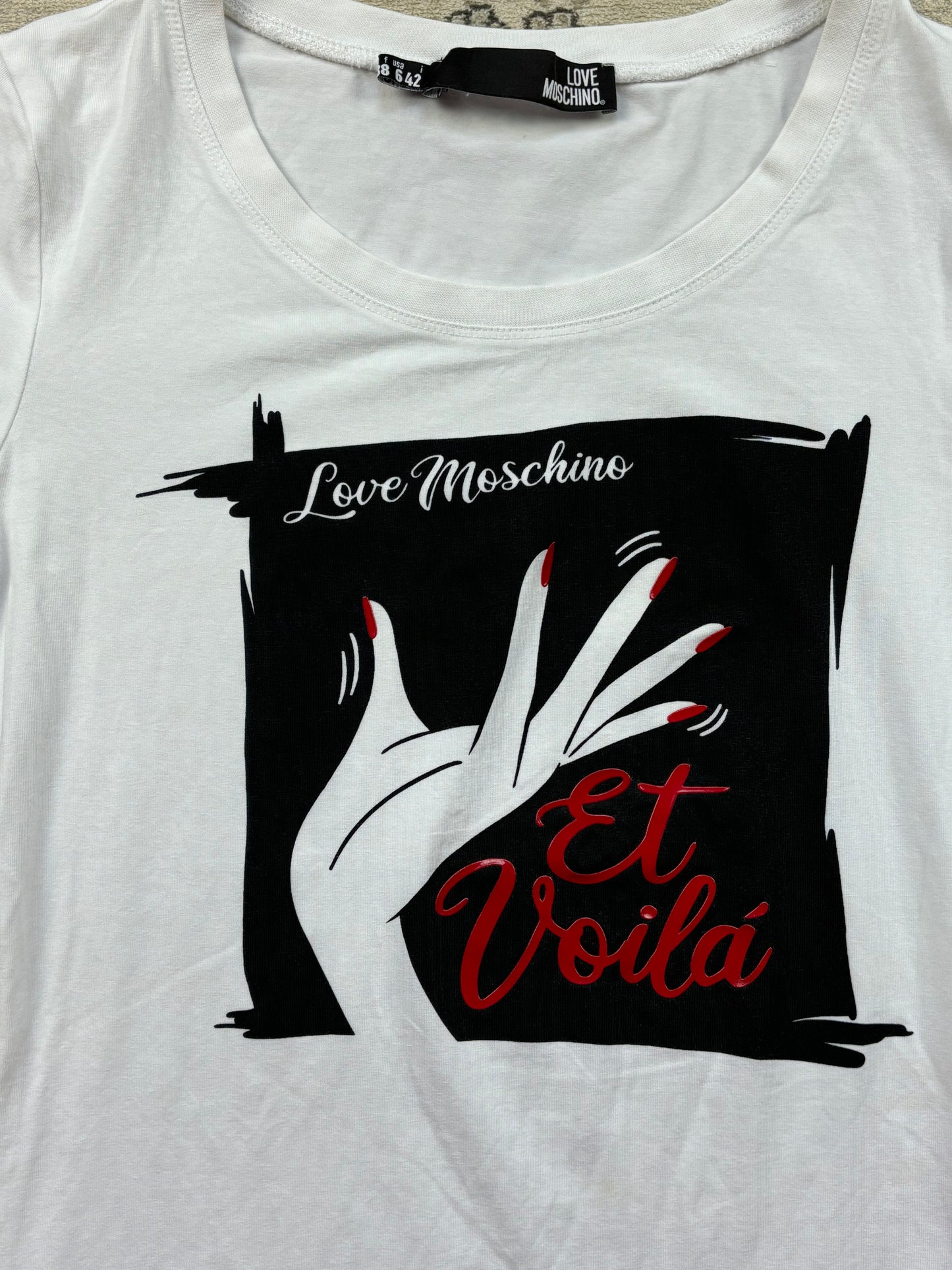 MOSCHINO WOMEN T-SHIRT (S)