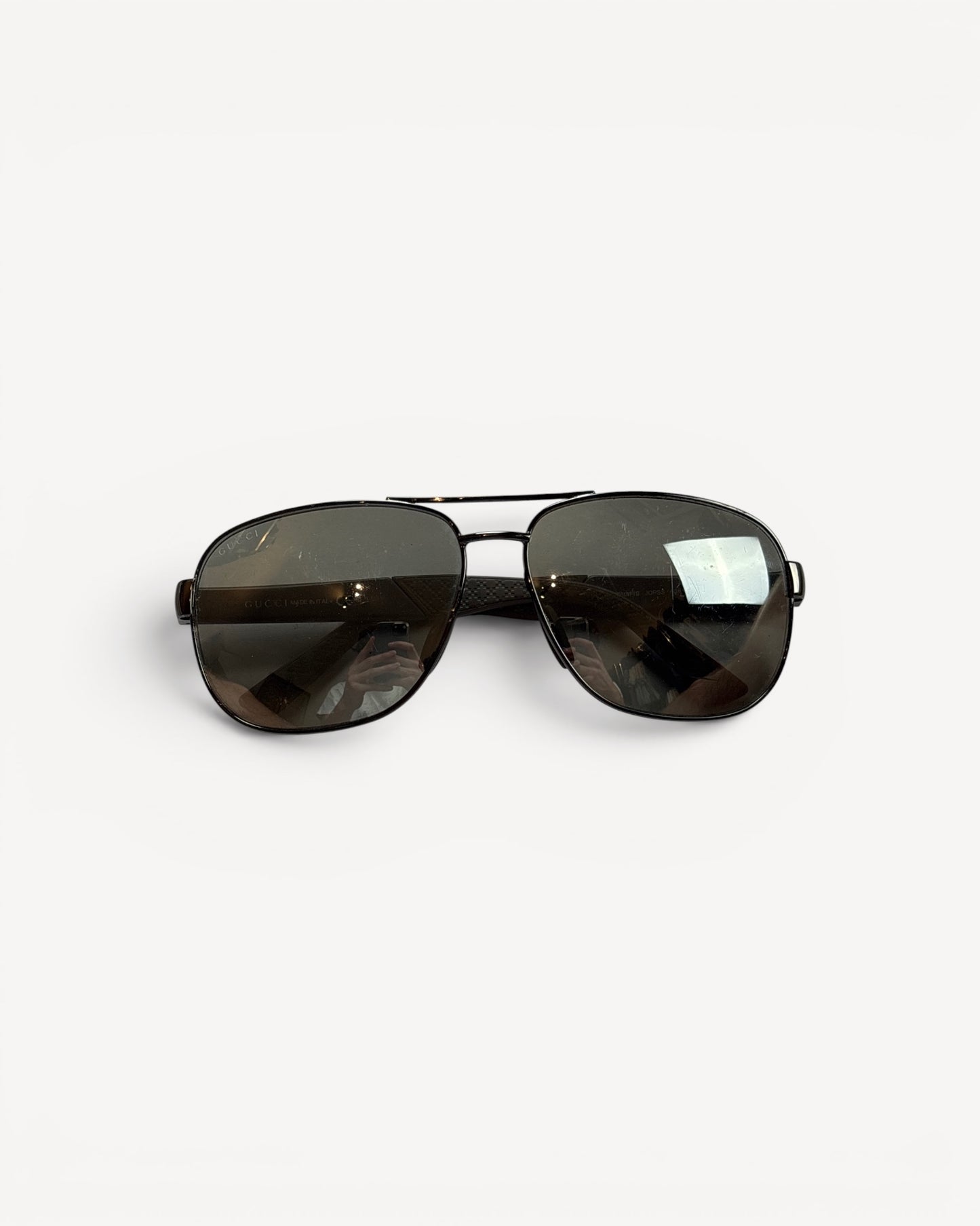GUCCI BROWN SUNGLASSES