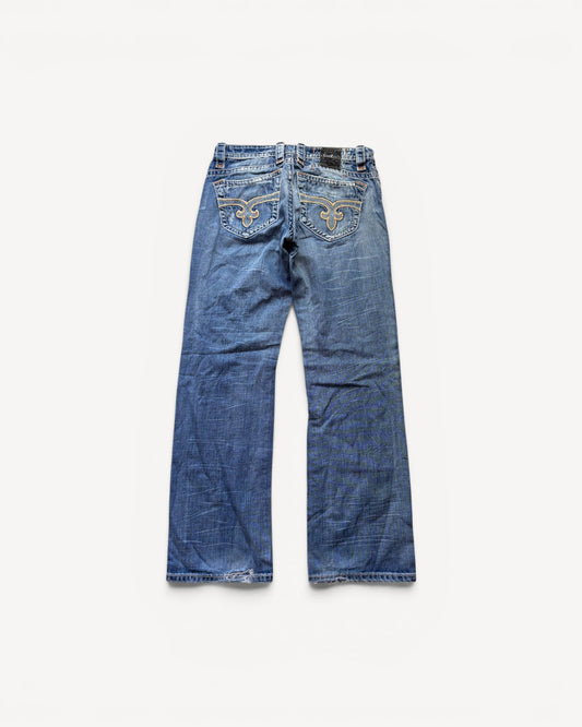 ROCK REVIVAL JEANS W33 L32 #RR37