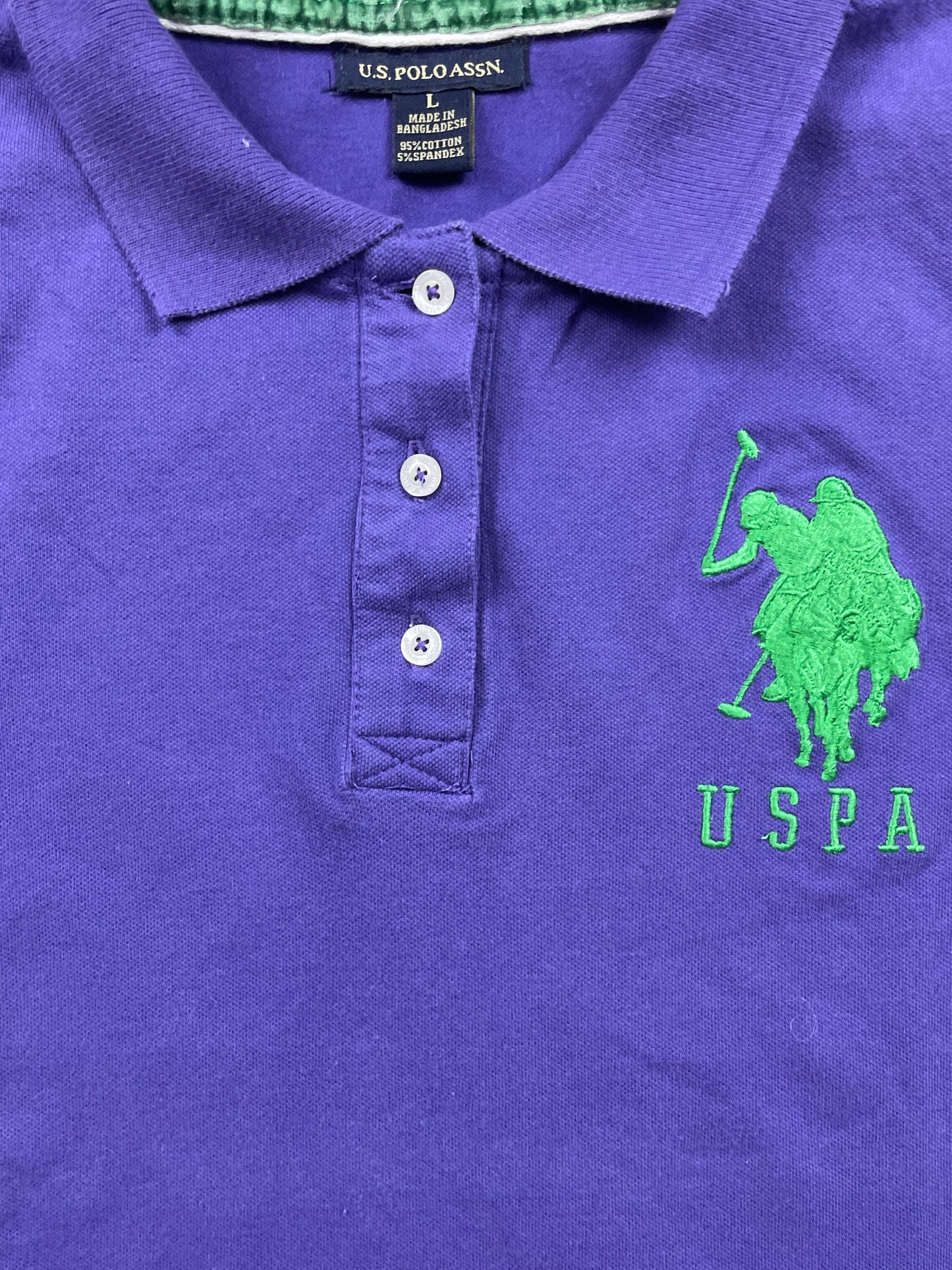 US POLO SHIRT PURPLE (S)