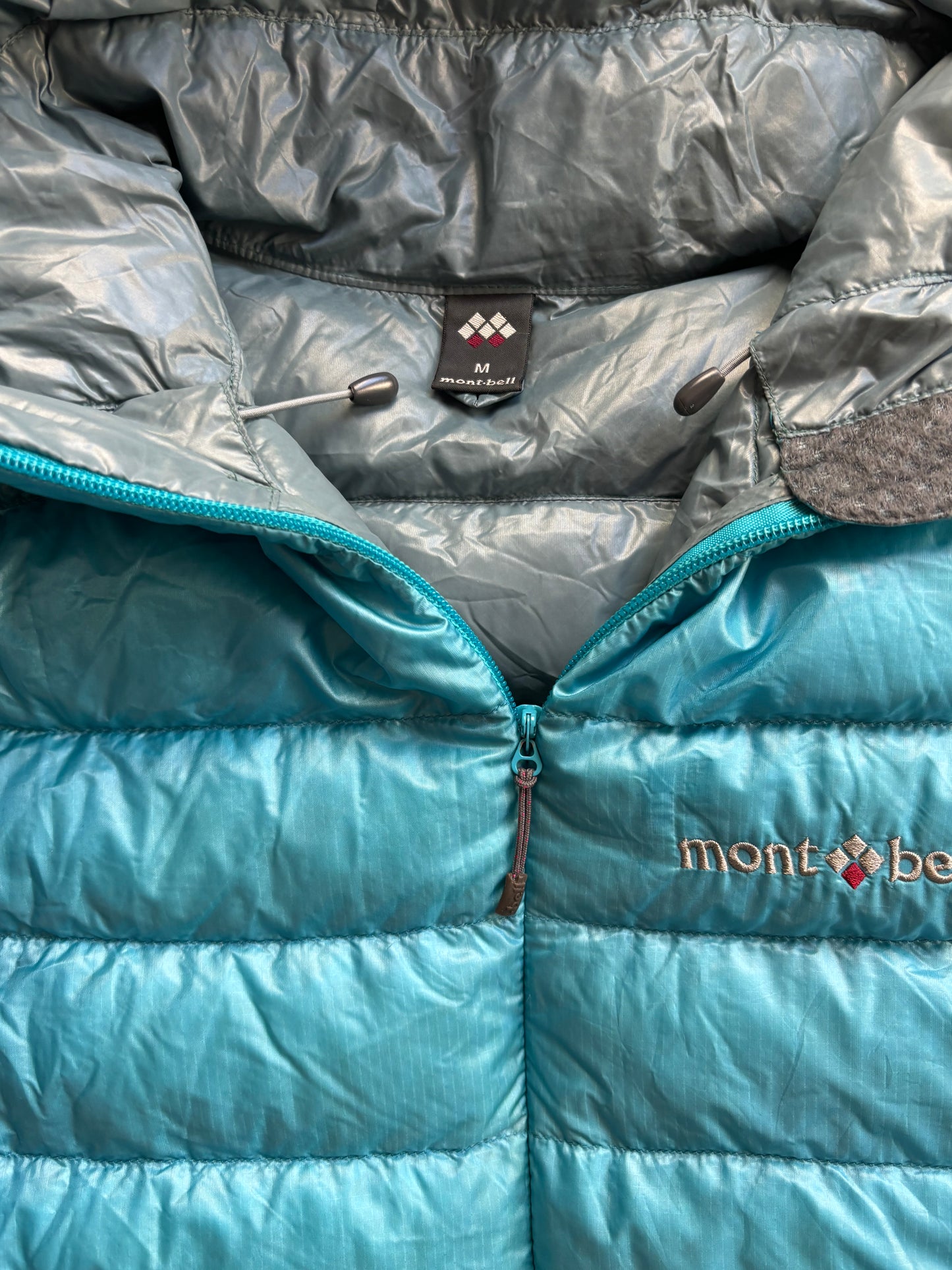 MONTBELL BLUE PUFFER JACKET (S)