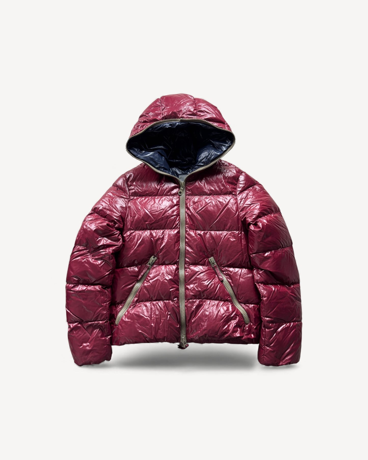 DUVETICA RED PUFFER JACKET (S/M)