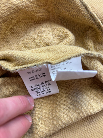 BAPE CAMO ZIP UP HOODIE (S)