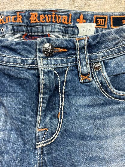 ROCK REVIVAL JEANS W30 L34 #RR8