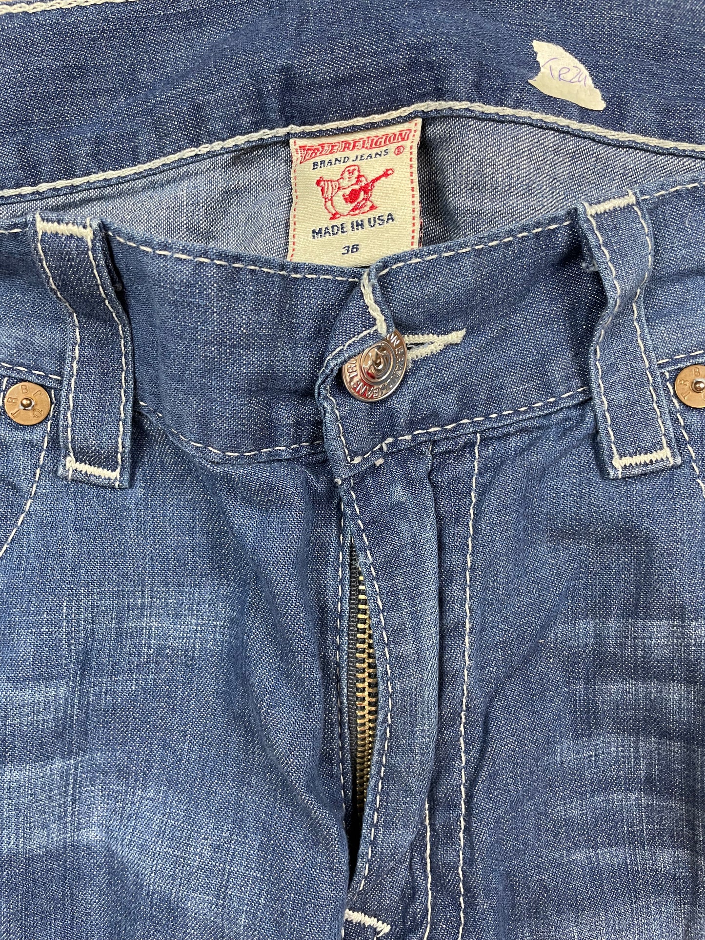 TRUE RELIGION JEANS W36 L34 #TR24