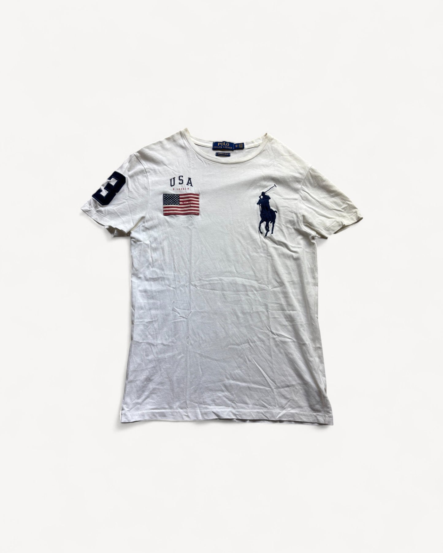 RALPH LAUREN USA T-SHIRT (S)