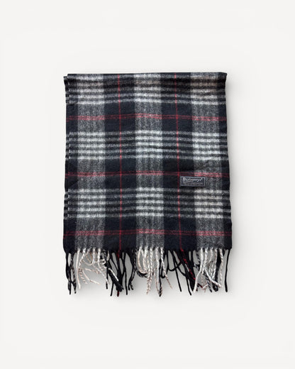 BURBERRY NOVACHECK SCARF BLACK