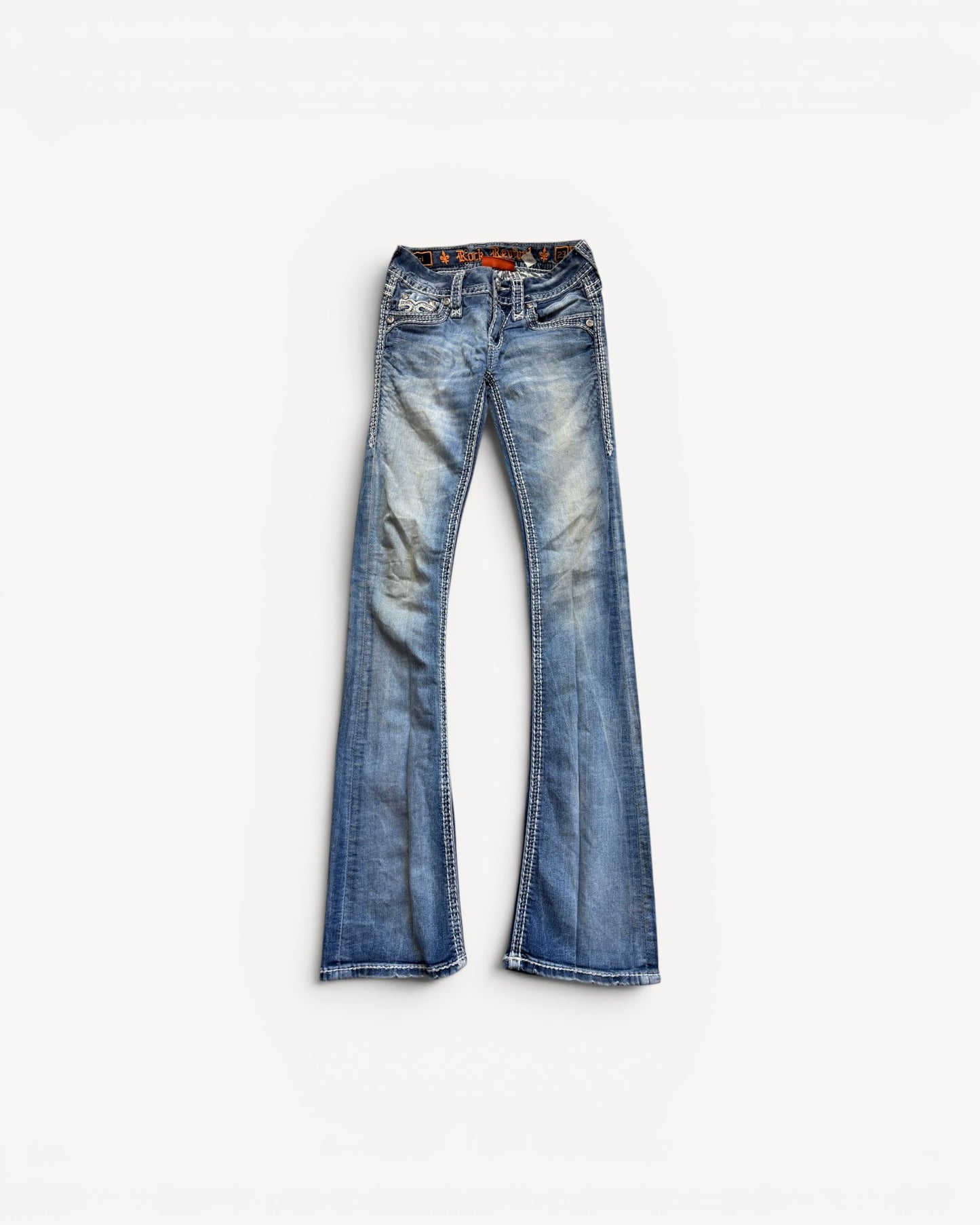 ROCK REVIVAL JEANS W23 L32 #RR1