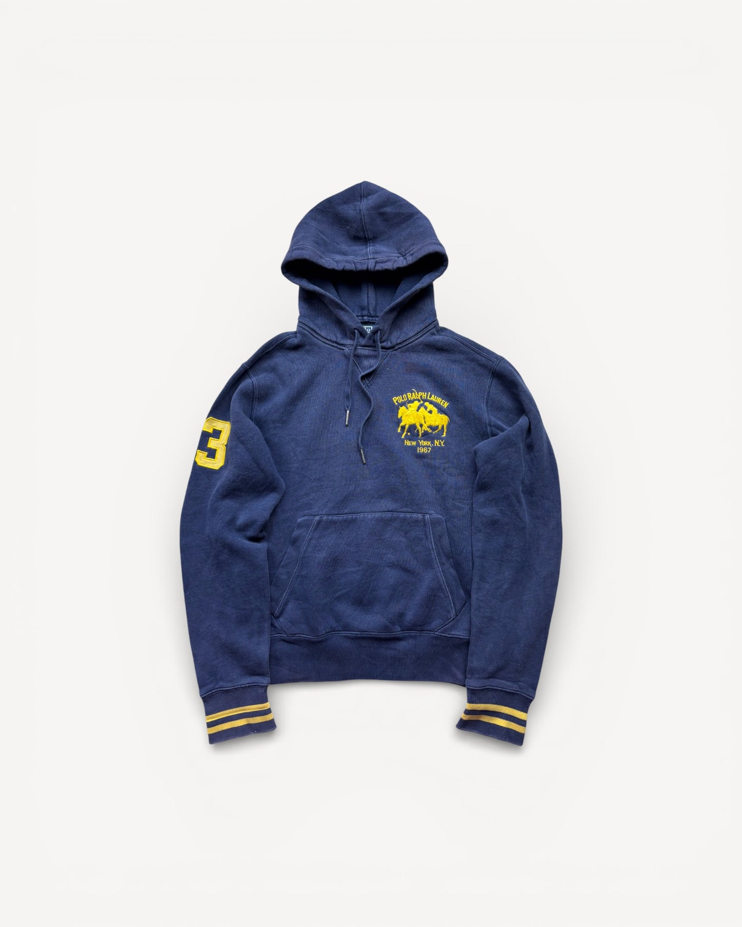 RALPH LAUREN NAVY HOODIE (S)