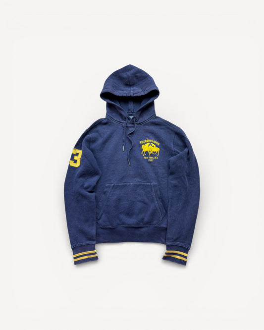 RALPH LAUREN NAVY HOODIE (S)