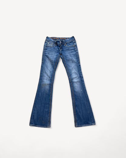 ROCK REVIVAL JEANS W24 L30 #RR1