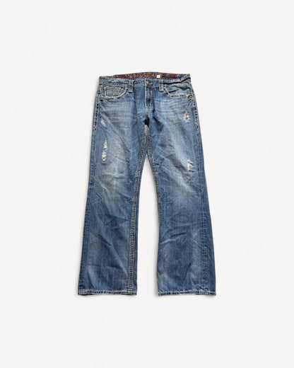 ROCK REVIVAL JEANS W38 L34 #RR24