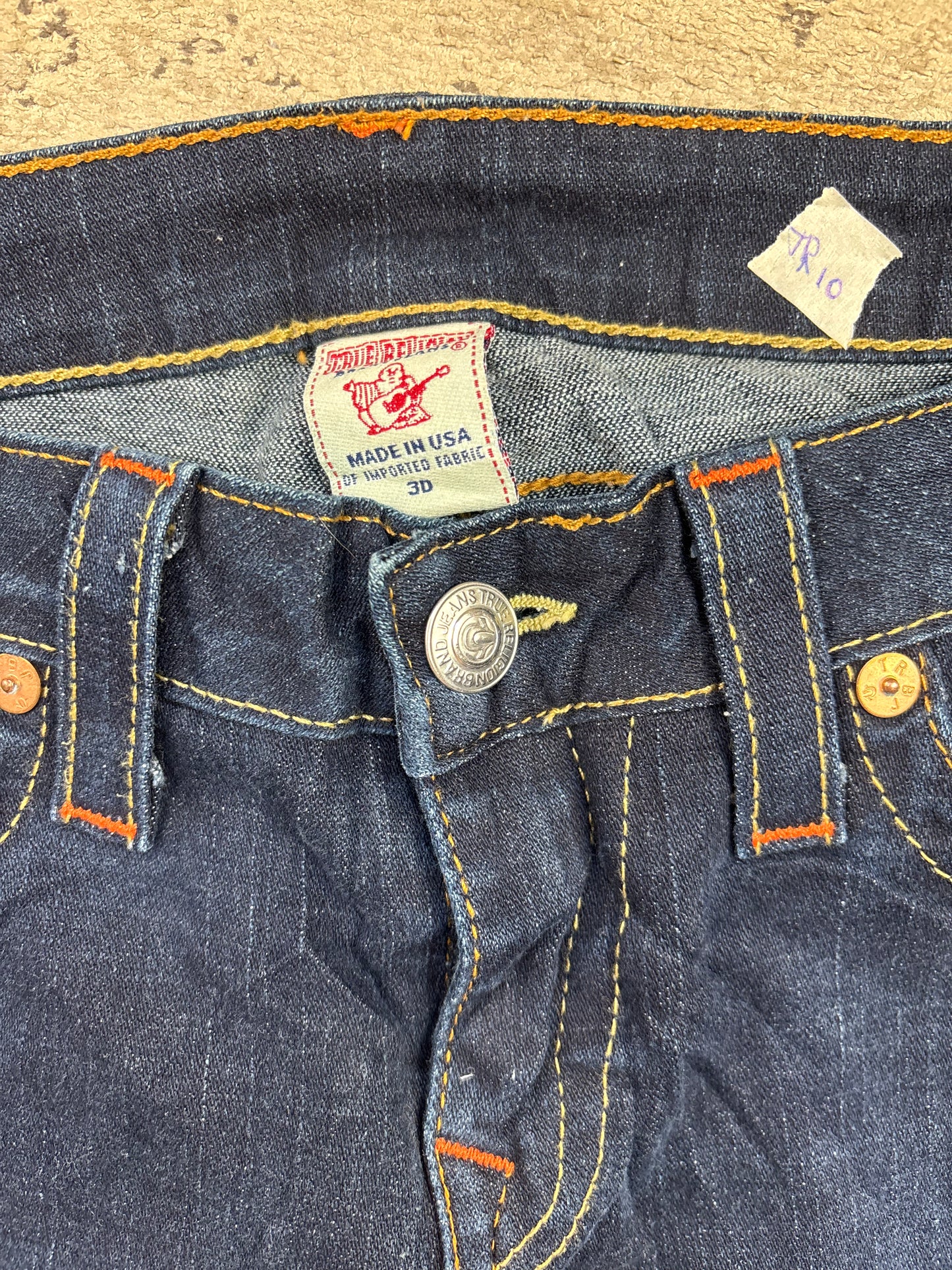 TRUE RELIGION JEANS W30 L32 #TR10