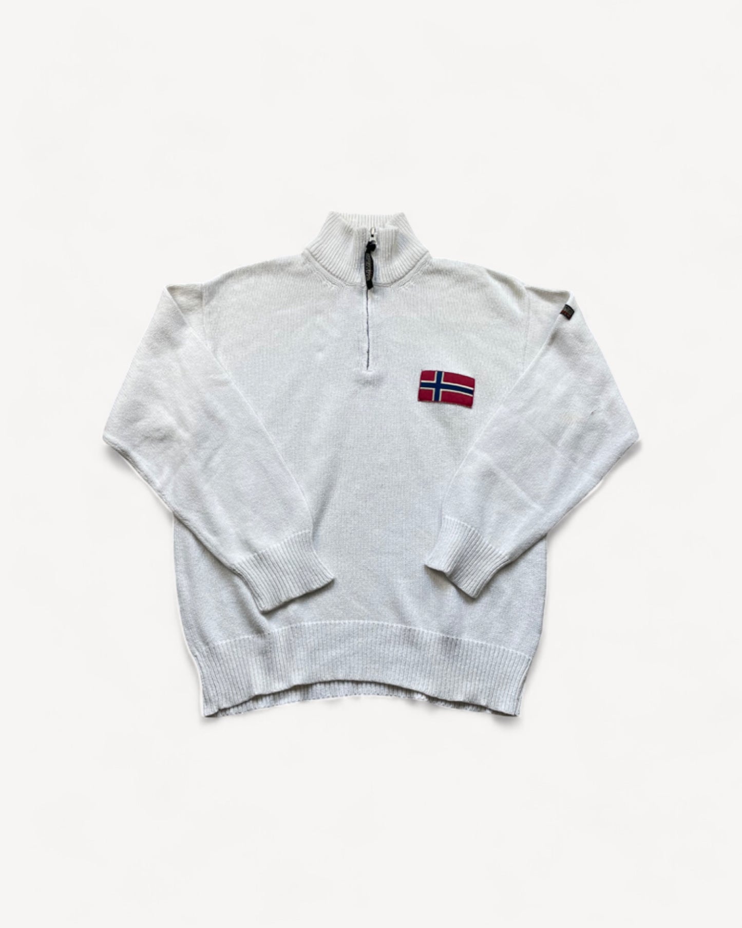 NAPAPIJIRI HALF ZIP KNIT (S)