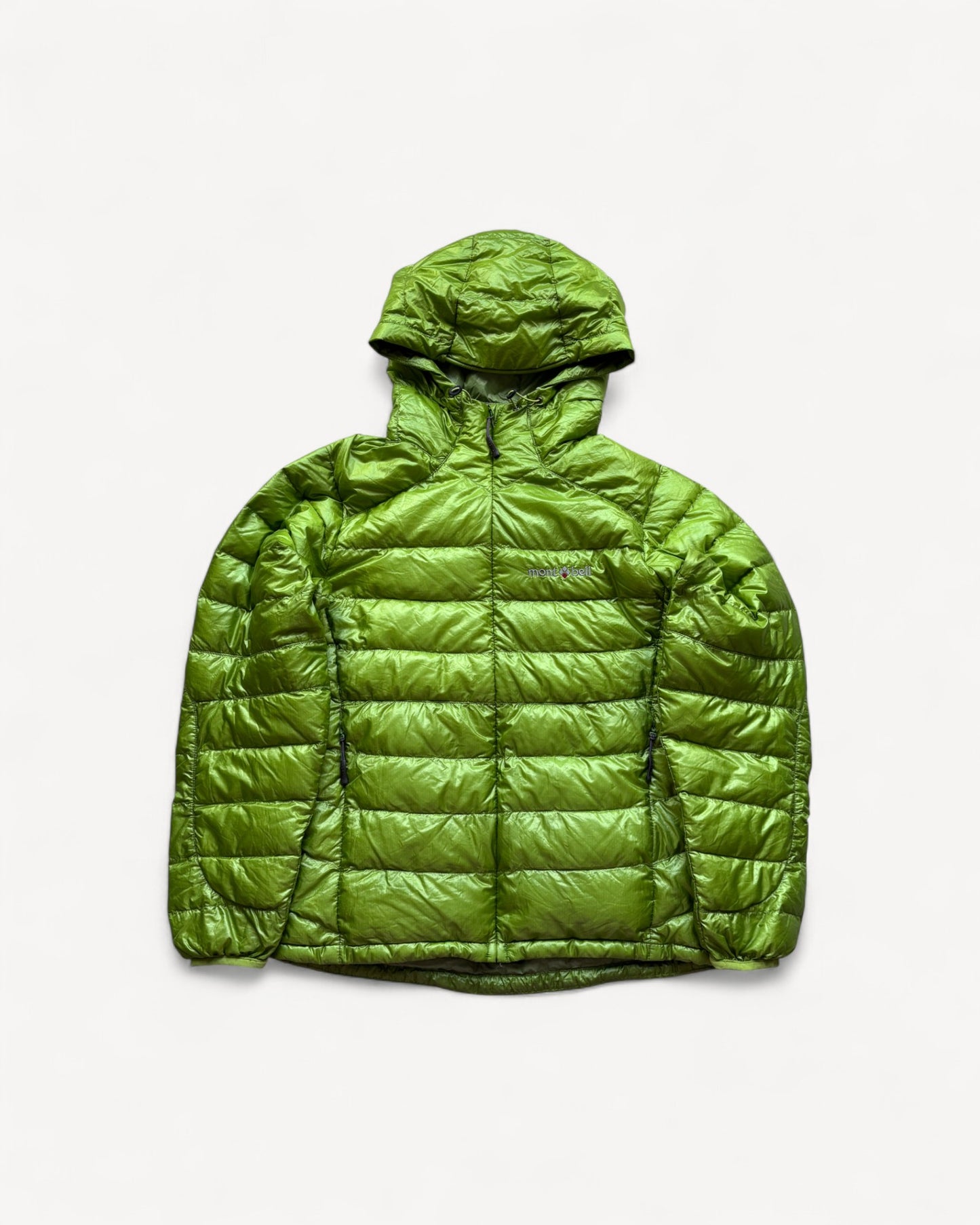 MONTBELL GREEN PUFFER JACKET (S)