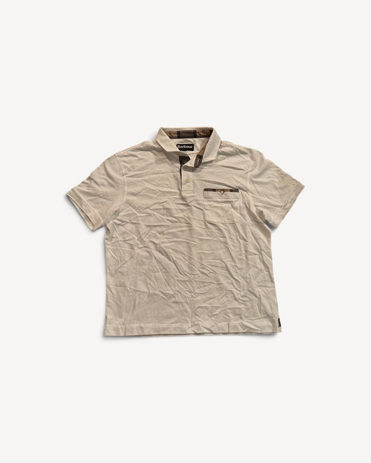 BARBOUR POLO SHIRT (L)
