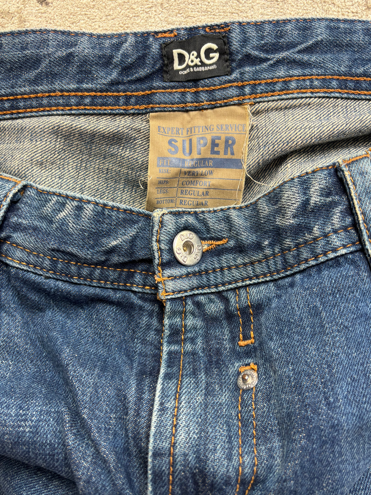 DOLCE & GABBANA JEANS W36 L34