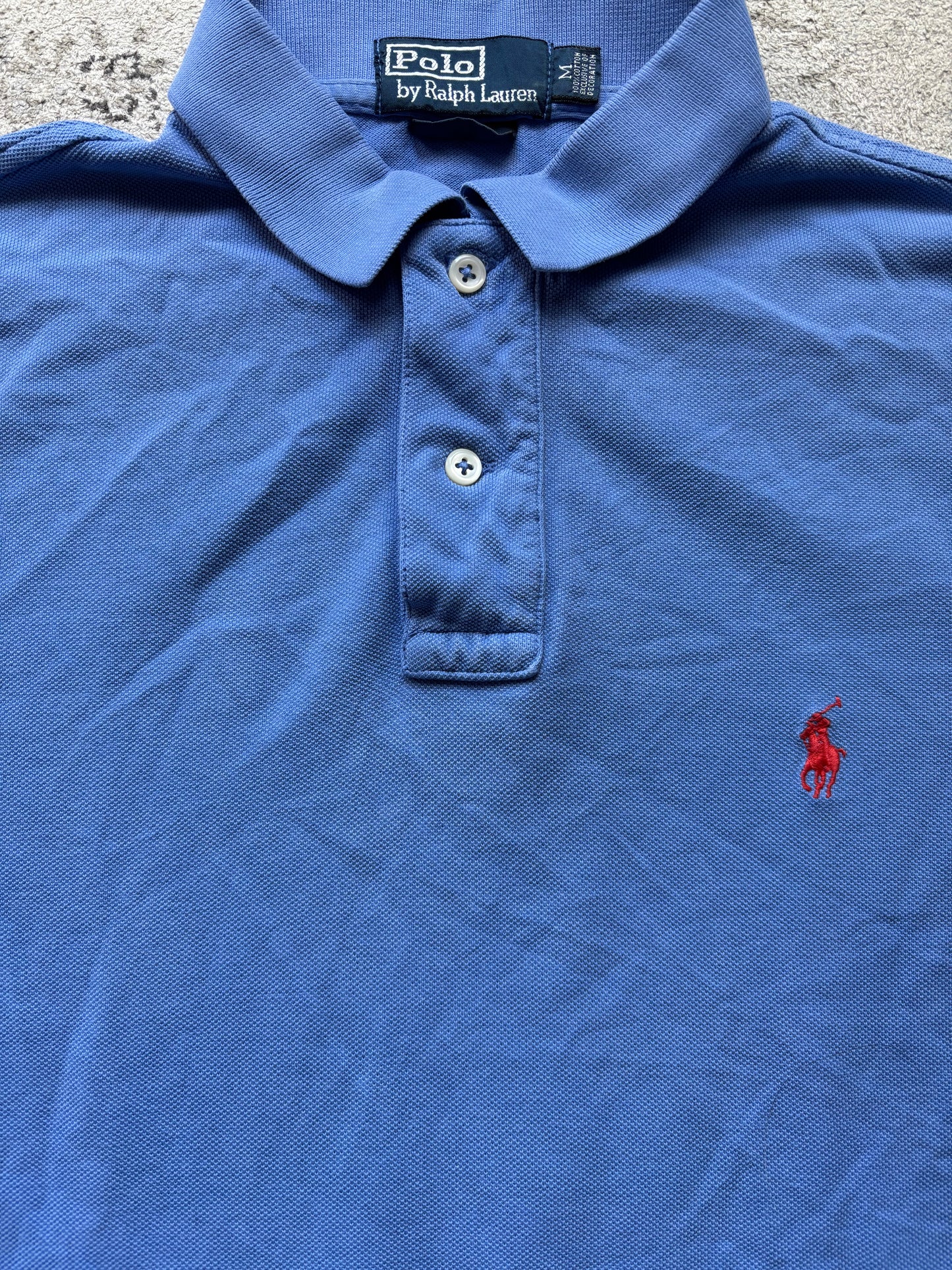 RALPH LAUREN POLO SHIRT BABYBLUE (M)
